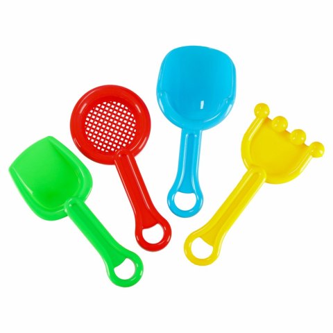 Statek łódka z akcesoriami foremkami do piasku wody foremki + sikawka strzykawka 12el. Kik Sp. z o. o. Sp. k.