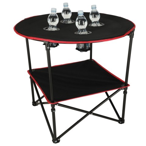 Stolik stół turystyczny składany przenośny kempingowy z pokrowcem 72 cm x 72 cm Kik Sp. z o. o. Sp. k.