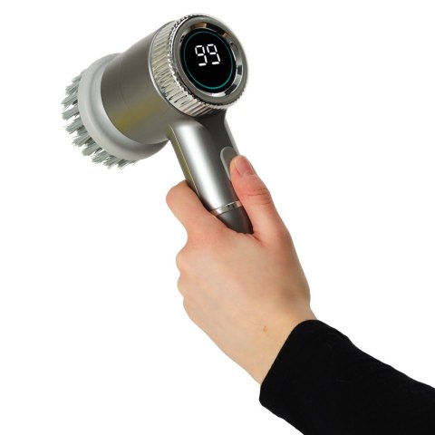 Szczotka myjka elektryczna do czyszczenia 5w1 do łazienki podłogi fug basenu LED Kik Sp. z o. o. Sp. k.