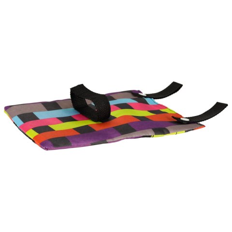 Torba na rower hulajnogę kierownicę telefon sakwa rowerowa kolorowa kratka Kik Sp. z o. o. Sp. k.