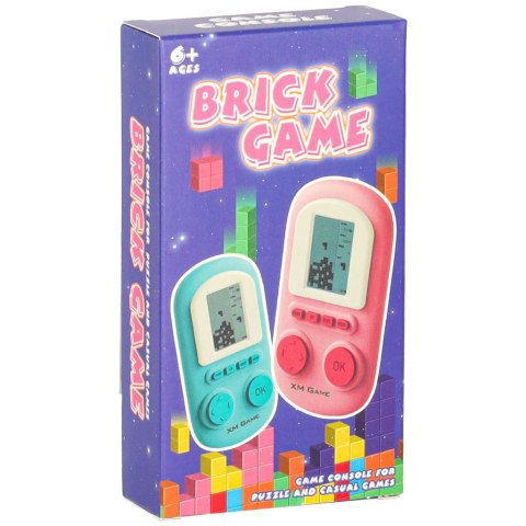 Gra elektroniczna zręcznościowa mini konsola przenośna kieszonkowa żółty Kik Sp. z o. o. Sp. k.