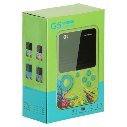 Konsola przenośna do gier mini elektroniczna retro 500 gier szara Kik Sp. z o. o. Sp. k.