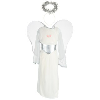 Kostium strój karnawałowy przebranie aniołek aureola jasełka 4 el rozmiar M Kik Sp. z o. o. Sp. k.