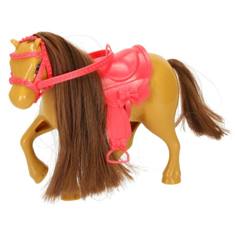 Lalka z konikiem kucykiem dziewczynka zestaw 5 elementów Kik Sp. z o. o. Sp. k.