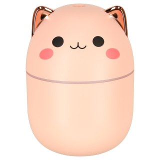 Nawilżacz powietrza dyfuzor do olejków kotek różowy RGB Kik Sp. z o. o. Sp. k.