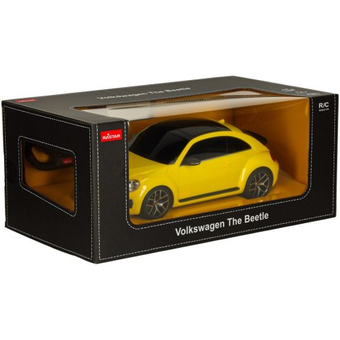Samochód zdalnie sterowany Rastar 78000 Volkswagen Beetle 1:14 żółty Kik Sp. z o. o. Sp. k.