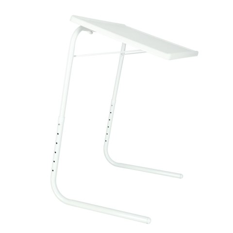 Stolik pod laptopa do laptopa stół wielofunkcyjny składany regulowany 69cm biały Kik Sp. z o. o. Sp. k.