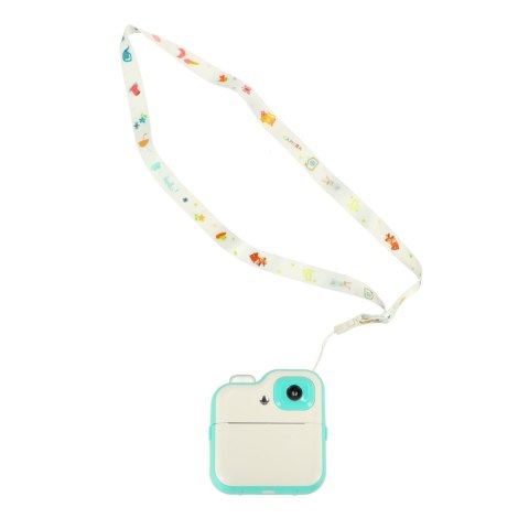 Aparat fotograficzny natychmiastowy drukarka termiczna + wkłady karta 32GB zielony Kik Sp. z o. o. Sp. k.