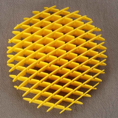 Fidget Worm zabawka sensoryczna antystresowa do rozciągania żółty Kik Sp. z o. o. Sp. k.