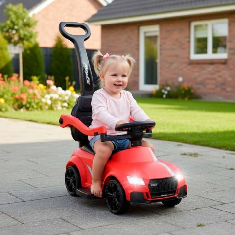 Jeździk pchacz samochód 3w1 z dźwiękiem światłami czerwony Kik Sp. z o. o. Sp. k.