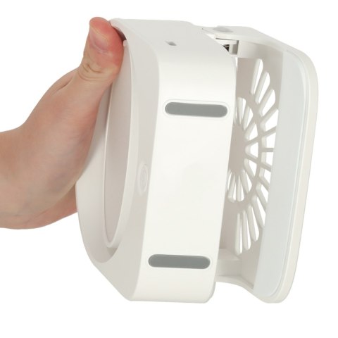 Lampka nocna z klipsem bezprzewodowa biurkowa do czytania biała Kik Sp. z o. o. Sp. k.