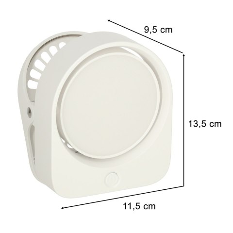 Lampka nocna z klipsem bezprzewodowa biurkowa do czytania biała Kik Sp. z o. o. Sp. k.