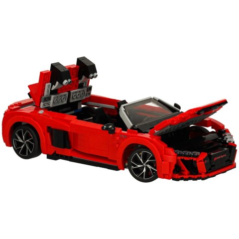 Samochód Rastar 93800 AUDI R8 Spyder 1:14 klocki 1440 el. Kik Sp. z o. o. Sp. k.