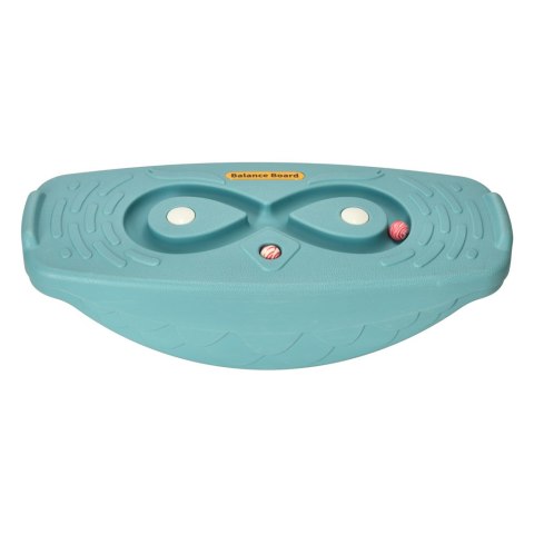 Deska do balansowania bujania równoważnia z labiryntem bujak balansowy dla dzieci turkusowa Kik Sp. z o. o. Sp. k.