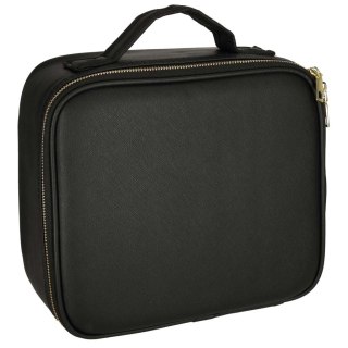 Kosmetyczka organizer na kosmetyki biżuterię kuferek z lusterkiem LED czarny Kik Sp. z o. o. Sp. k.