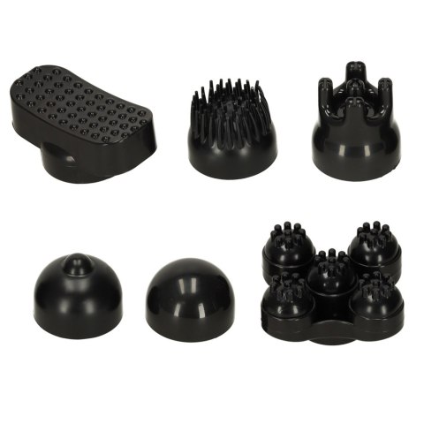 Masażer do pleców wibracyjny masaż ciała karku 6 głowic zestaw bezprzewodowy 6w1 Kik Sp. z o. o. Sp. k.