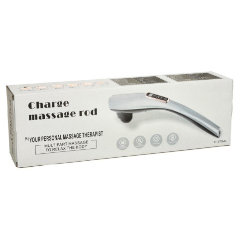 Masażer do pleców wibracyjny masaż ciała karku 6 głowic zestaw bezprzewodowy 6w1 Kik Sp. z o. o. Sp. k.