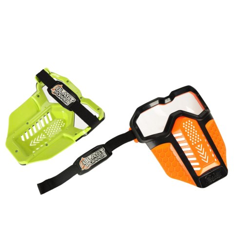 Pistolet na kulki piankowe zestaw + maska ochronna 2 szt. Kik Sp. z o. o. Sp. k.