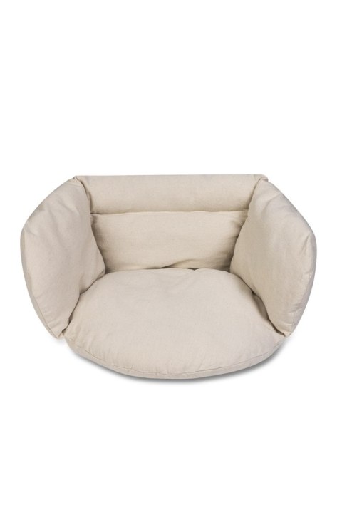 Poduszka LUARO na huśtawkę wiszącą bocianie gniazdo miękka ecru Kik Sp. z o. o. Sp. k.