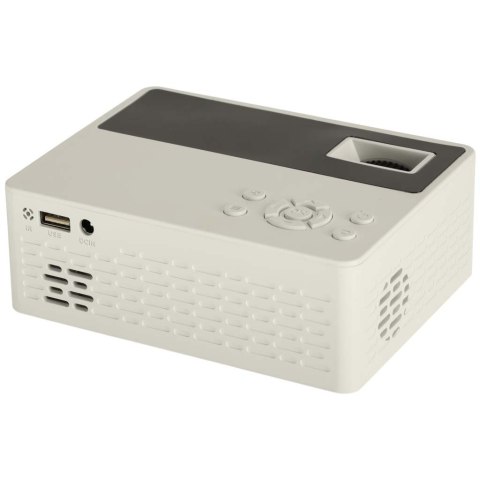 Projektor rzutnik przenośny LED TFT LCD 16:9 1920x1080 USB 20W biały Kik Sp. z o. o. Sp. k.