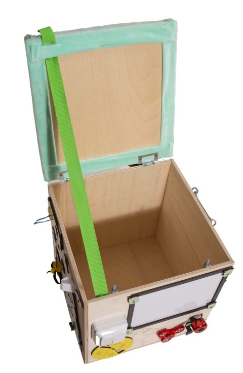 Puf manipulacyjny LAS z siedziskiem kółeczkami "3Toysm" Dzięgielewski Tomasz