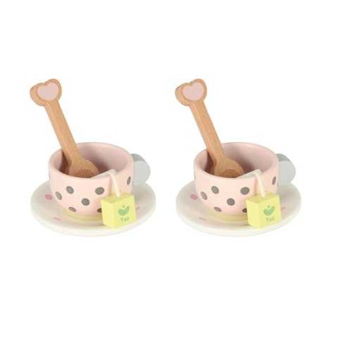 Serwis do herbaty kawy drewniany LULILO Kik Sp. z o. o. Sp. k.