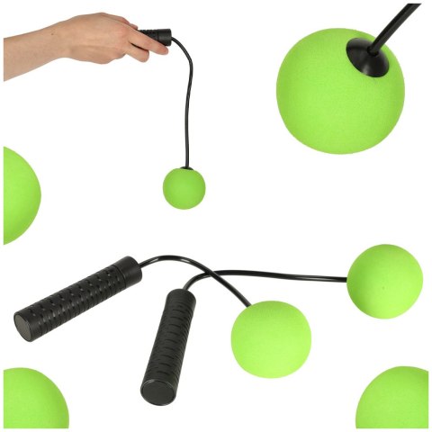 Skakanka bezprzewodowa bez linki crossfit trening cardio fitness z piłeczkami Kik Sp. z o. o. Sp. k.