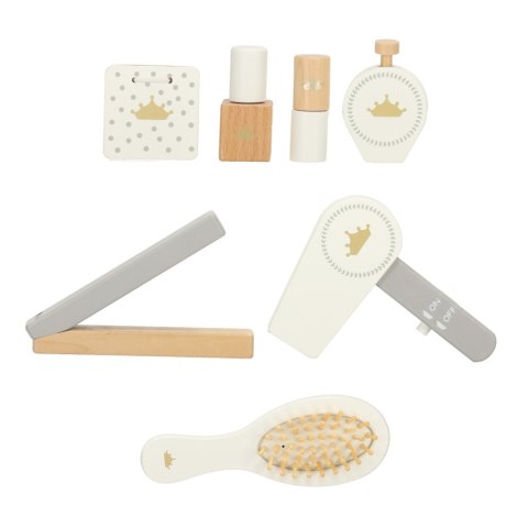 Toaletka drewniana dla dziewczynki LULILO Bella lustro taboret akcesoria Kik Sp. z o. o. Sp. k.